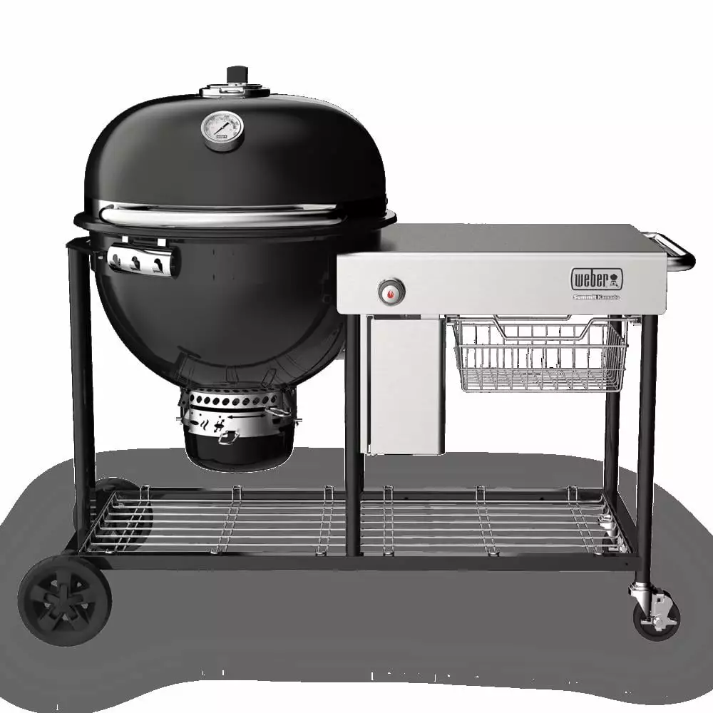 Weber Summit Kamado S6 Charcoal Grill Center Premium Outdoor Cooking