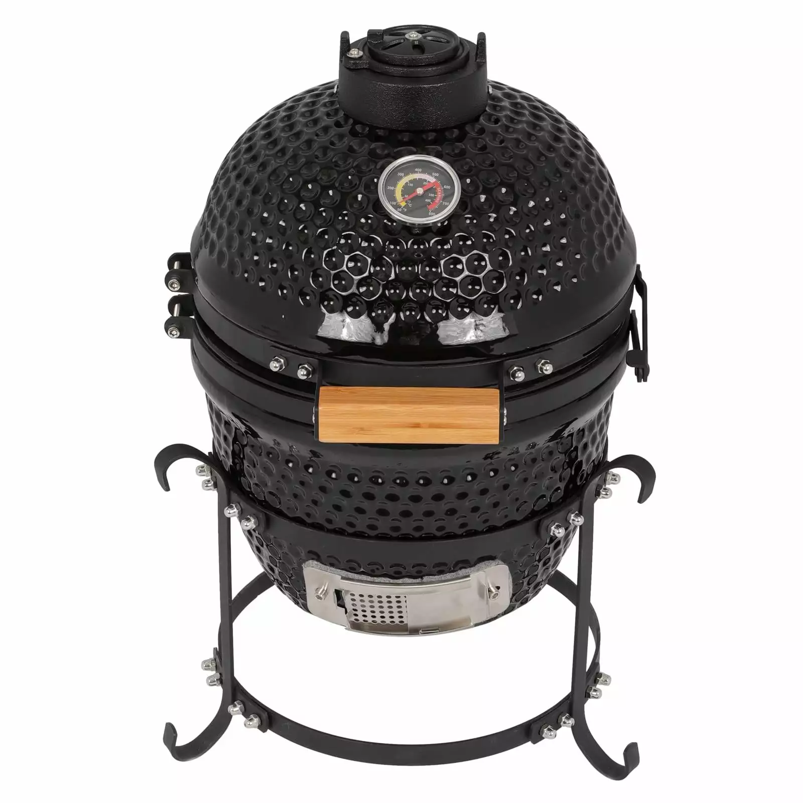 Winado 13in Charcoal Kamado Grill Ceramic Charcoal Grill Outdoor Barbecue