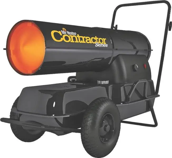 Mr Heater MH210KTR Contractor Series Kerosene Forced Air Heater Portable Jobsite Heater
