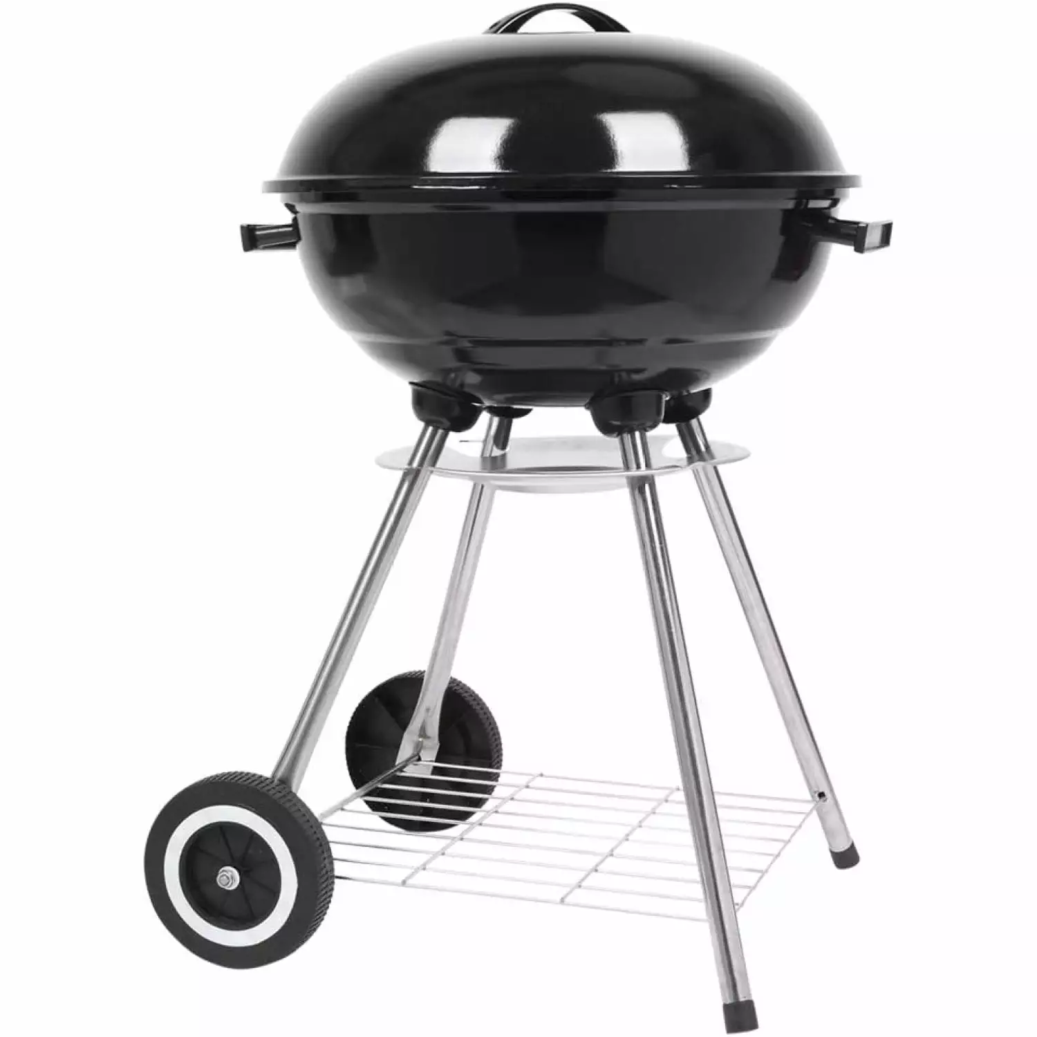 HElectQRIN 18 Inch Original Kettle Charcoal Grill Large Oven Outdoor Courtyard Picnic Roast Meat BBQ