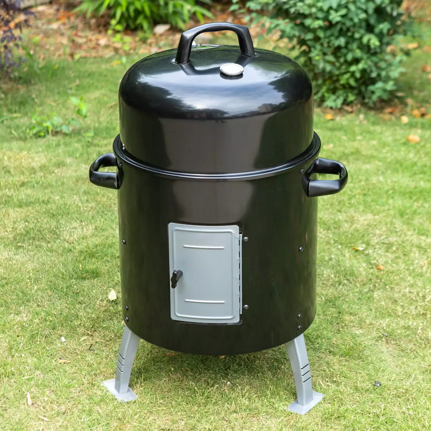 Summit Living 17 Travel-friendly Kettle Charcoal Grill 2 1 BBQ Grill and Smoker
