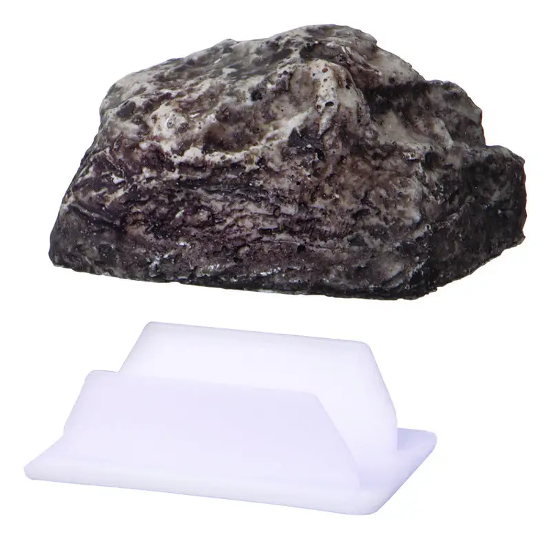 Diamond Visions Gray Plastic Outdoor Key Hider Pack 24 Weatherproof Hide--Key