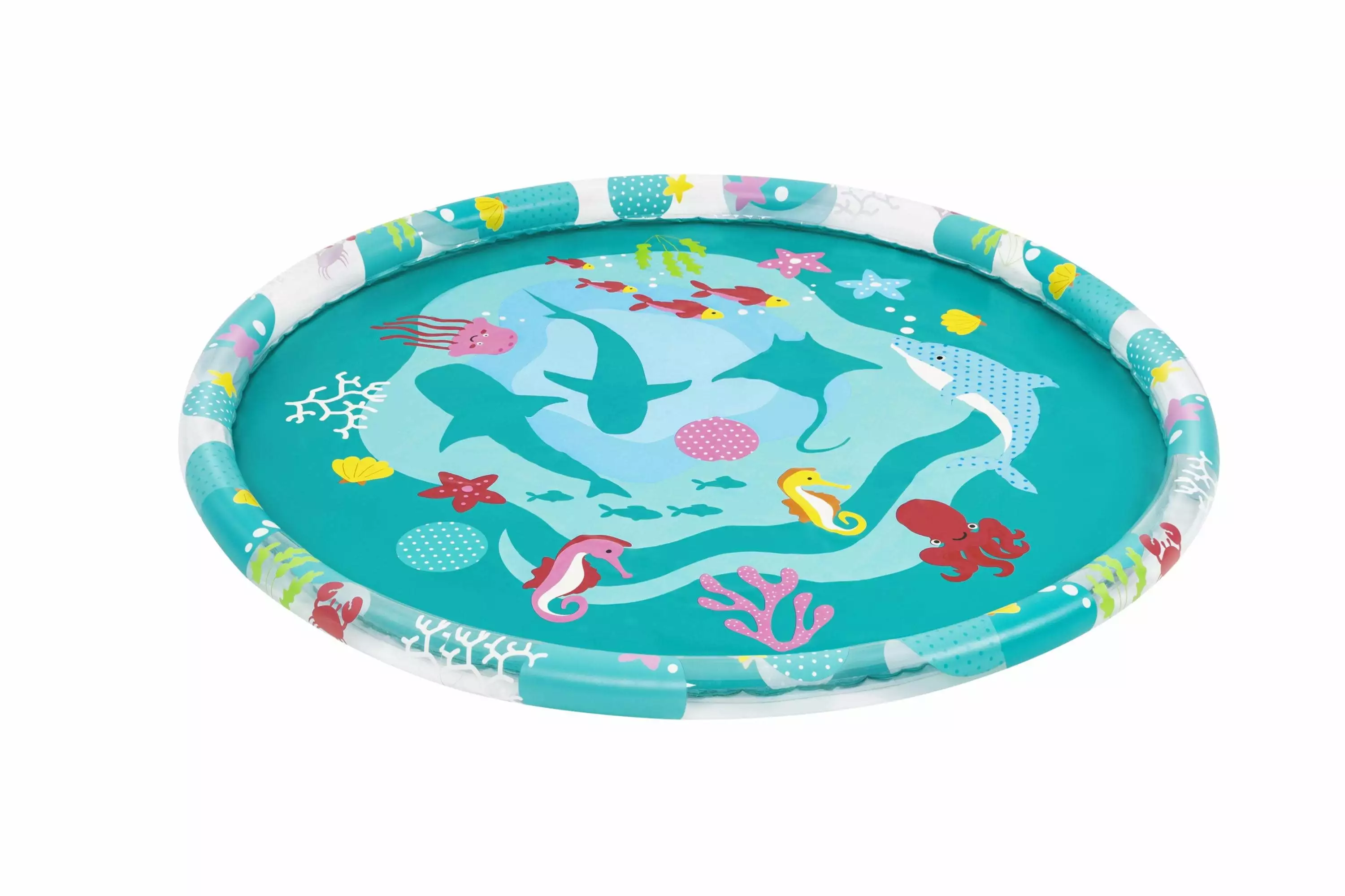 H2OGO! 65 Underwater Sprinkler Splash Kiddie Pool Toddlers and Kids