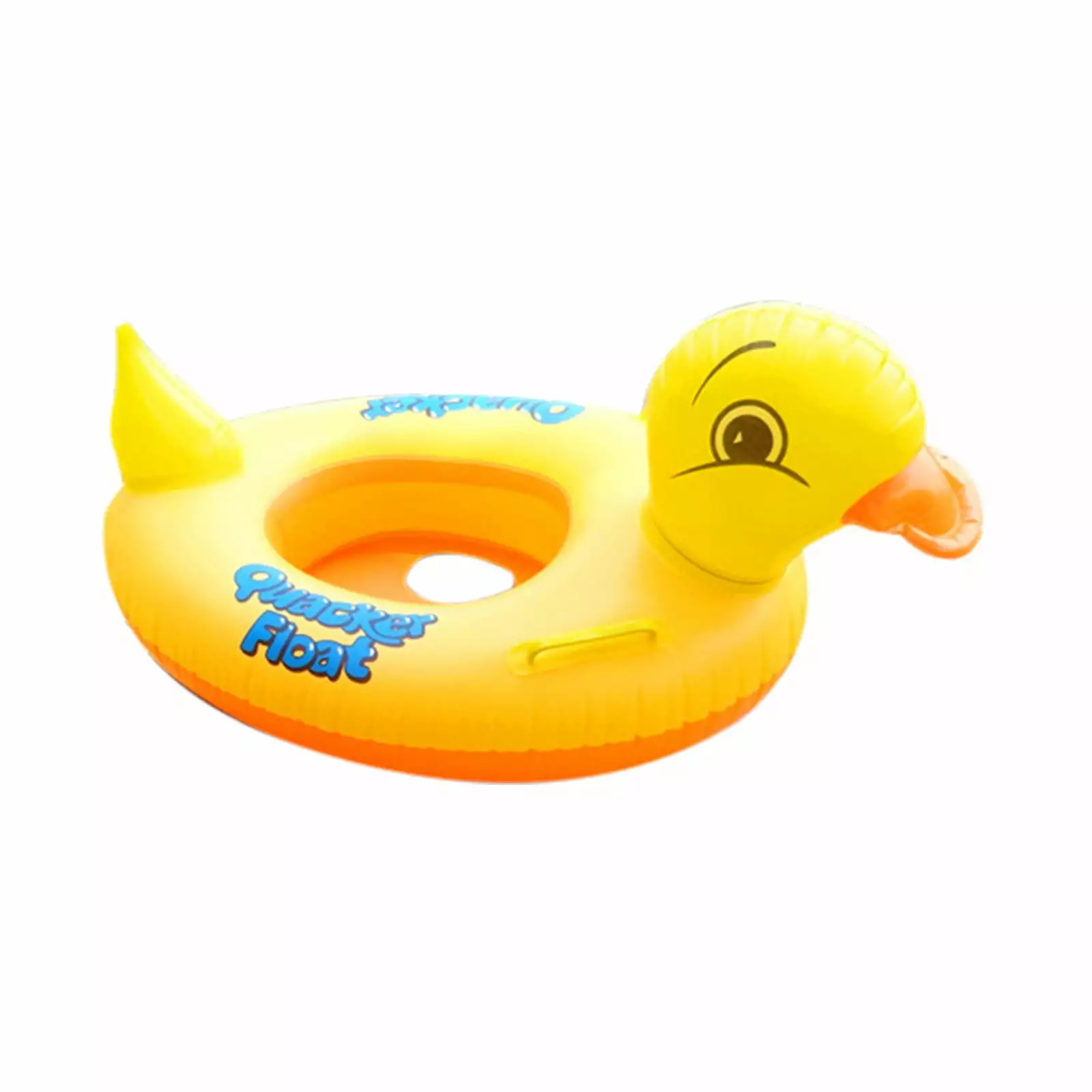 Little Yellow Duck Swimming Ring - Thickened PVC Children's Pool Float Summer Water Play