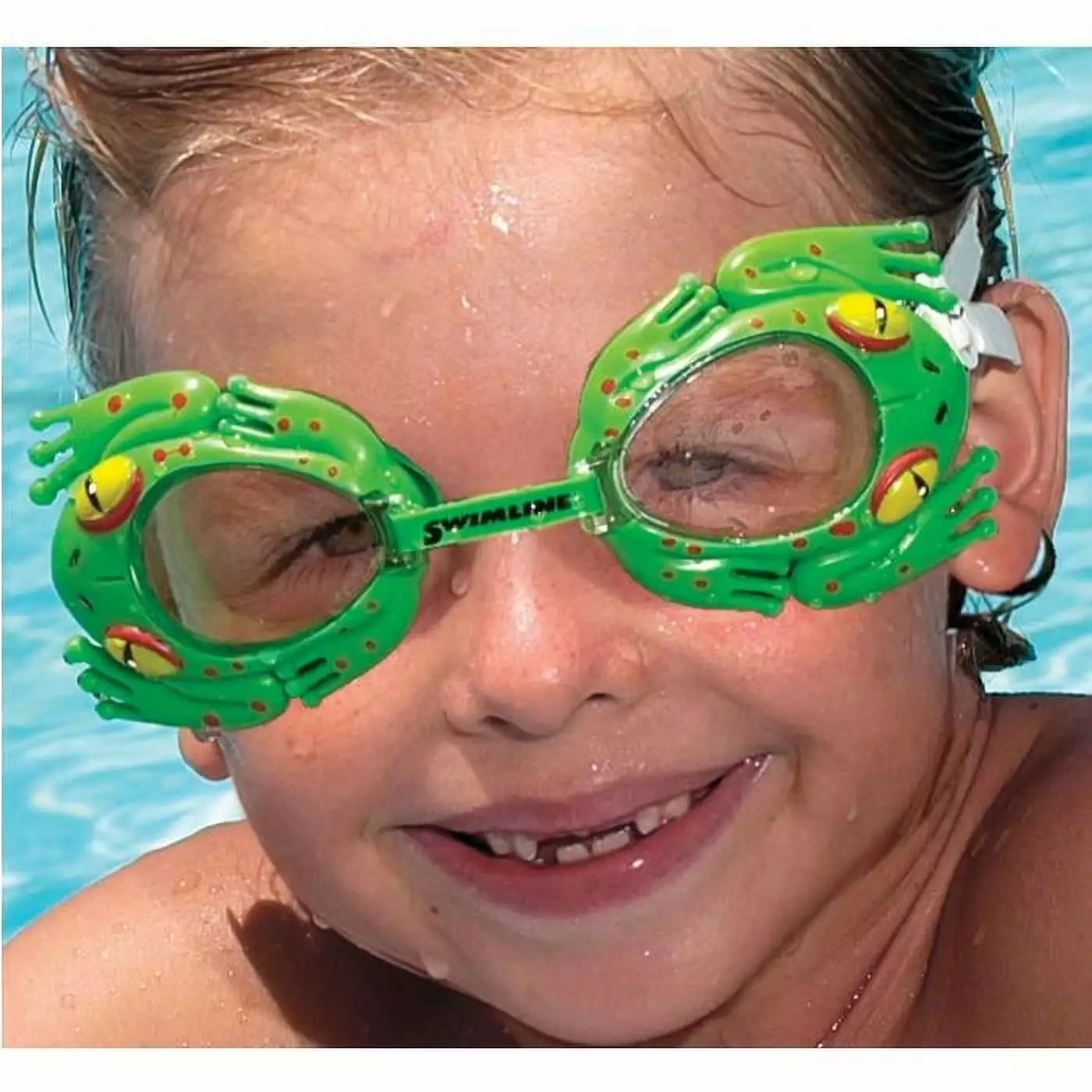 Swimline Animal Frame Kid's Swimming Goggles - Fun and Functional Design Children