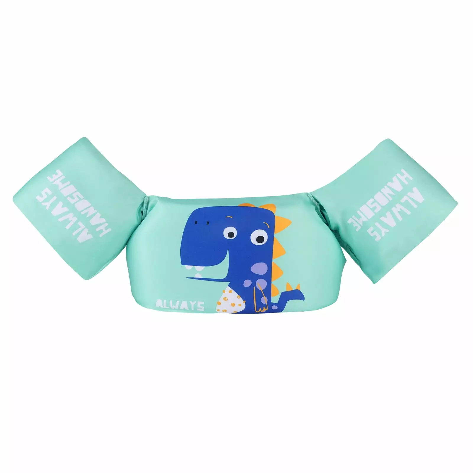 BreaDeep Swim Vest Sleeves Cartoon Adjustable Strap Kids 30-55 Pounds