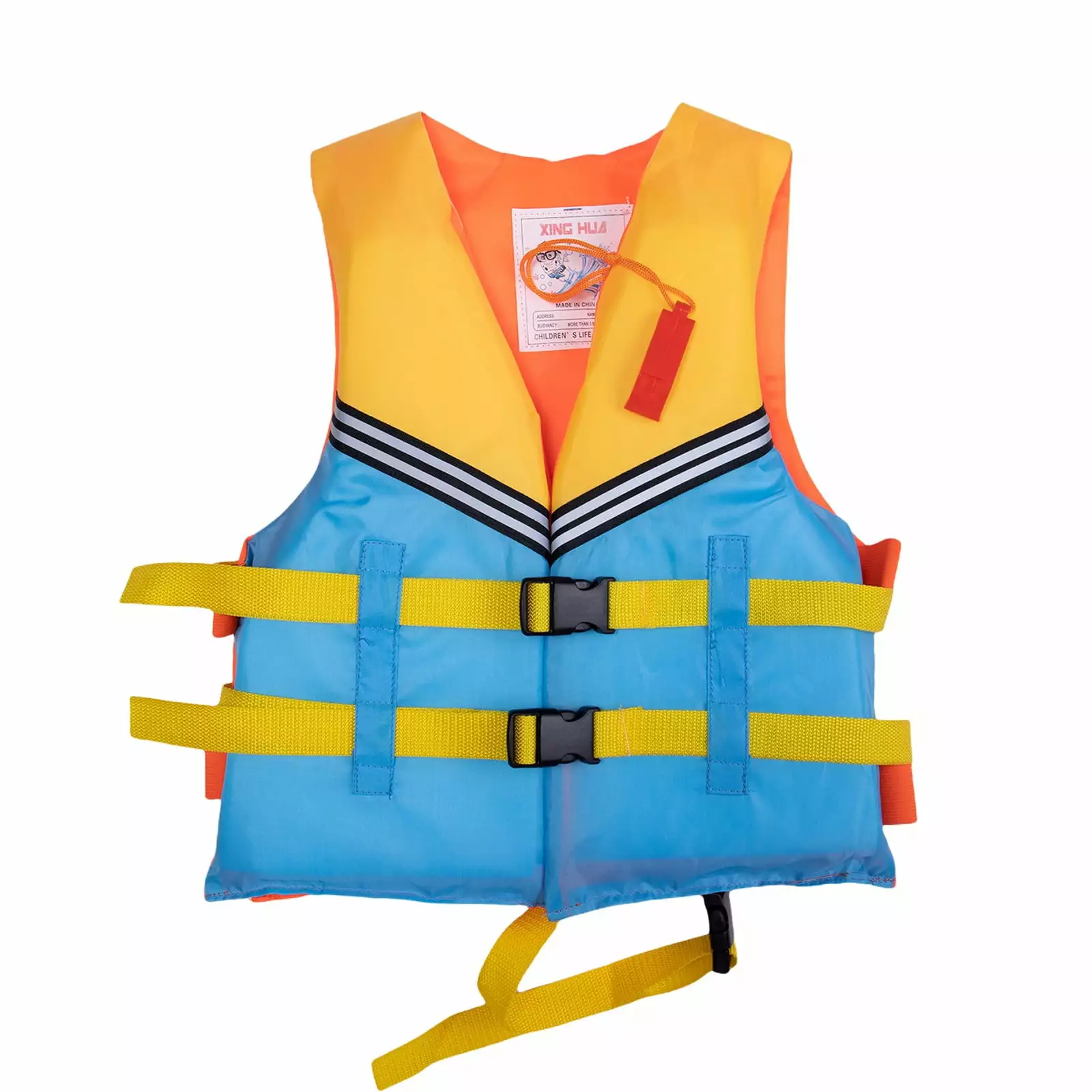 Kingfansion Kids Life Jacket Swim School Oxford Cloth Buoyancy Vest