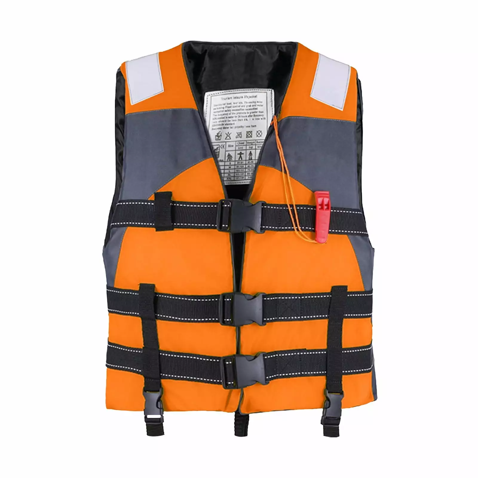 Vadktai Kids Swim Vest - Toddlers Float Jacket Dual Adjustable Safety Straps Pool Beach & Boating Ages 2-9 Free