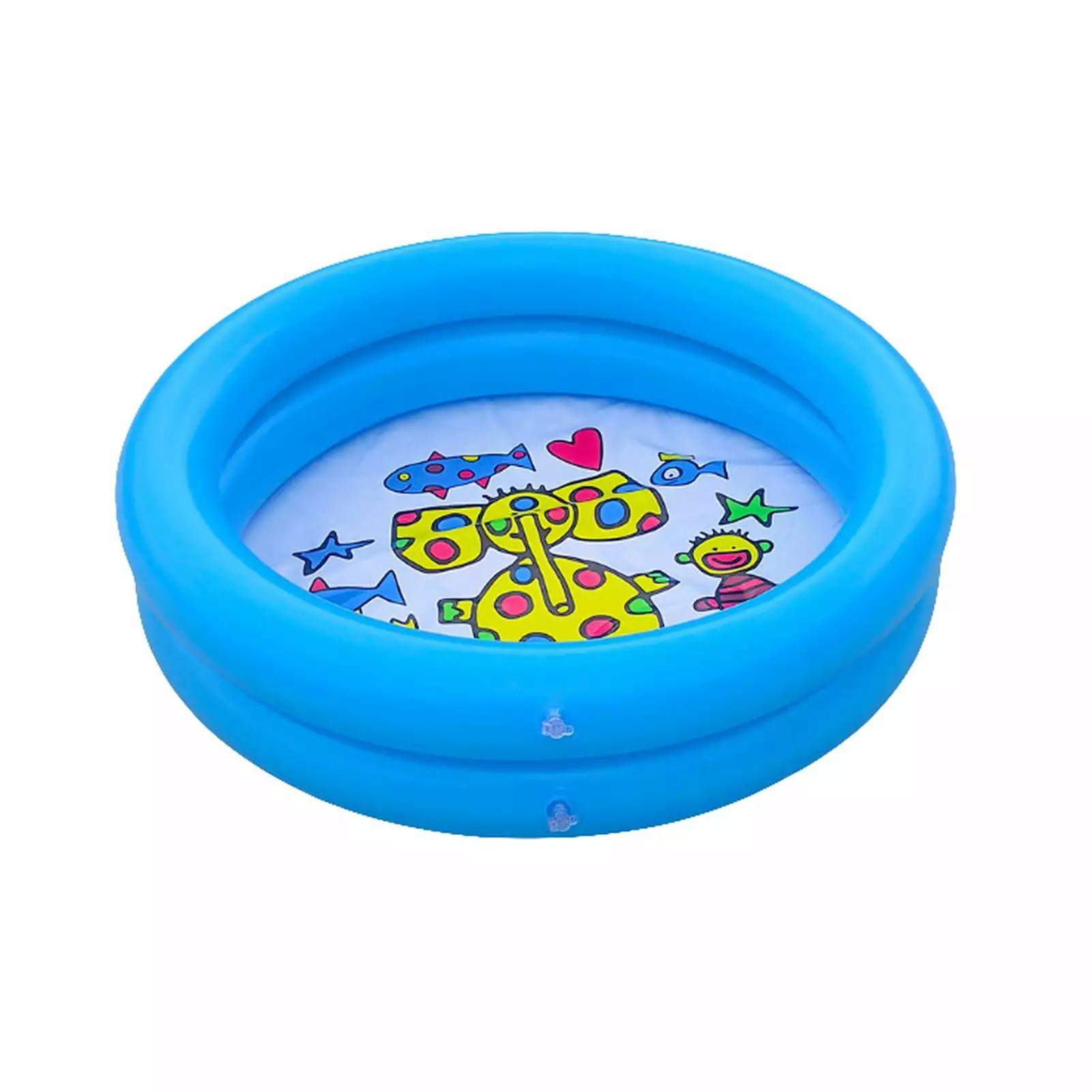 SANWOOD Inflatable Pool Thicken Blow Up PVC Round Swimming Pool Kids Baby Toddler One