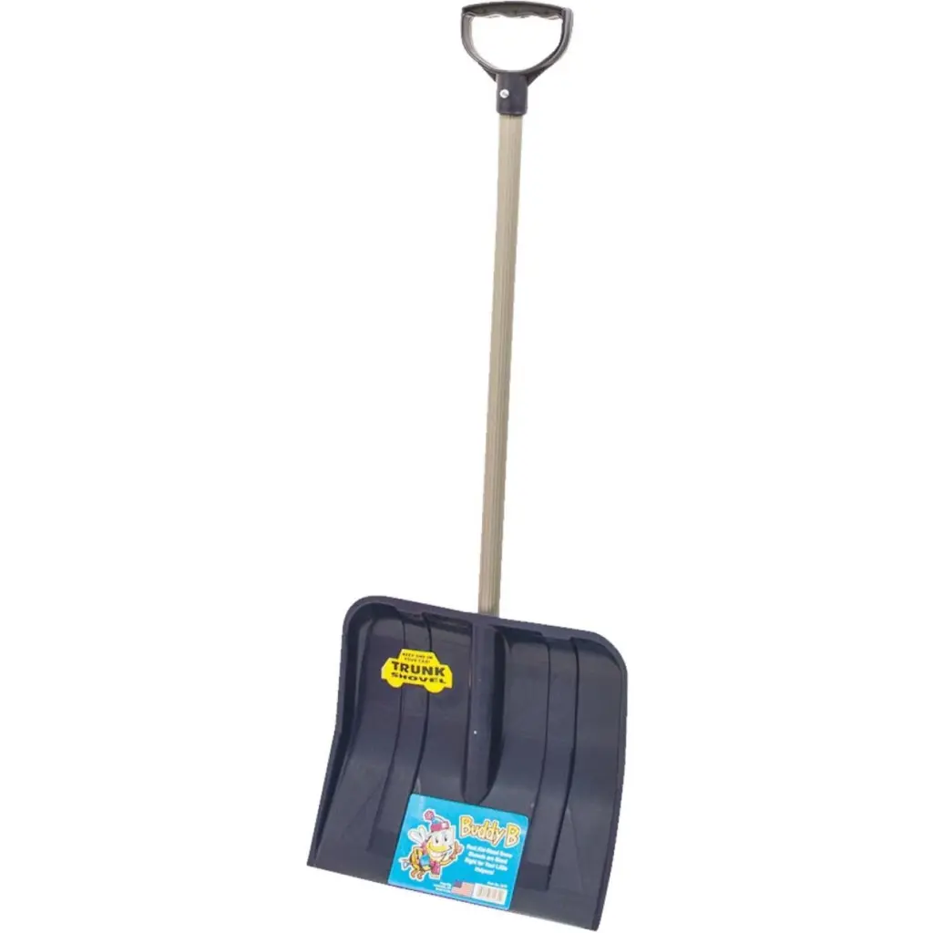 Buddy B 12 . Poly Childrens Snow Shovel 24 . Poly Handle
