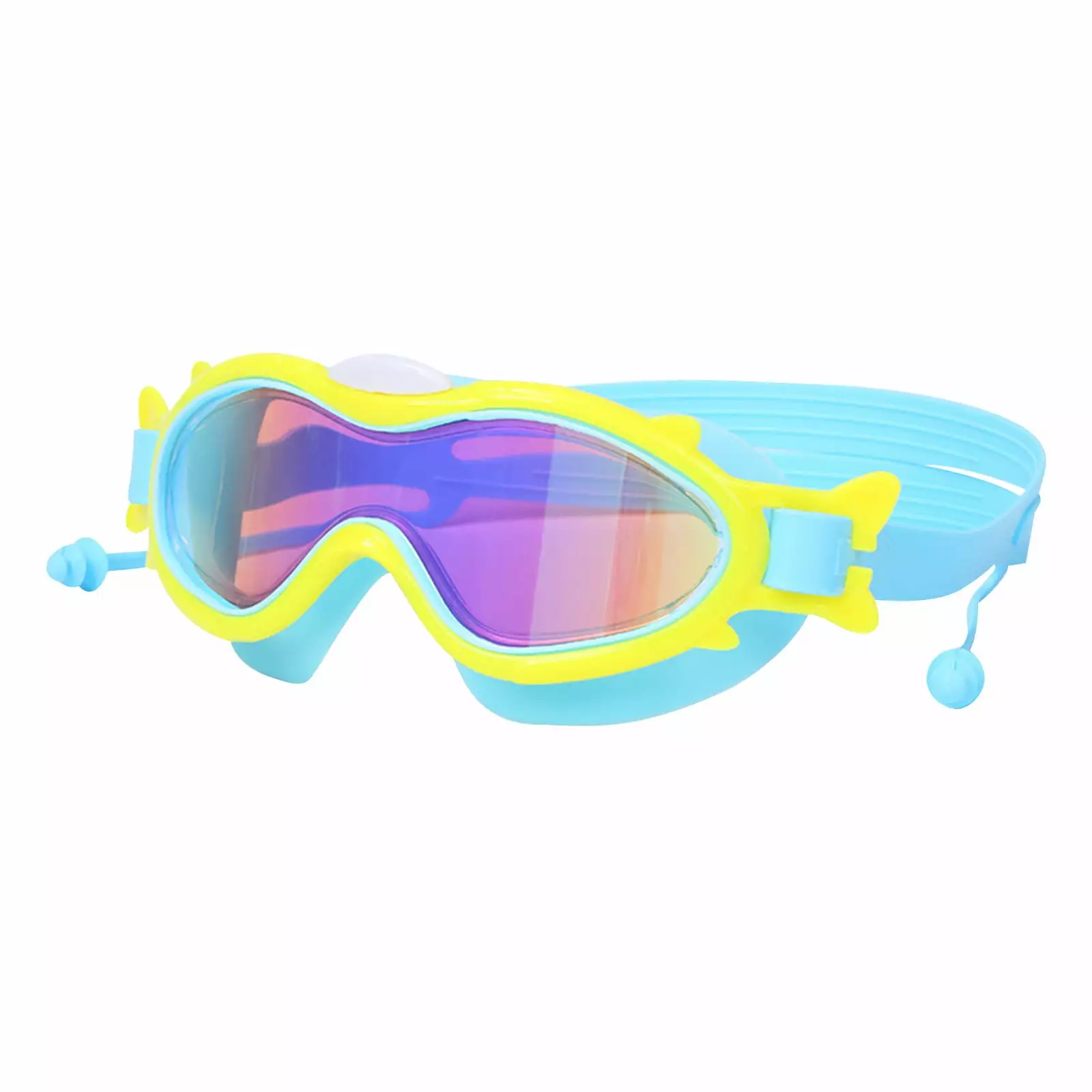 SDJMa Kids Swimming Goggles Anti-Fog Polarized No Leaking UV Protection Wide View Swim Glasses Silicone Gasket Boys Girls ...