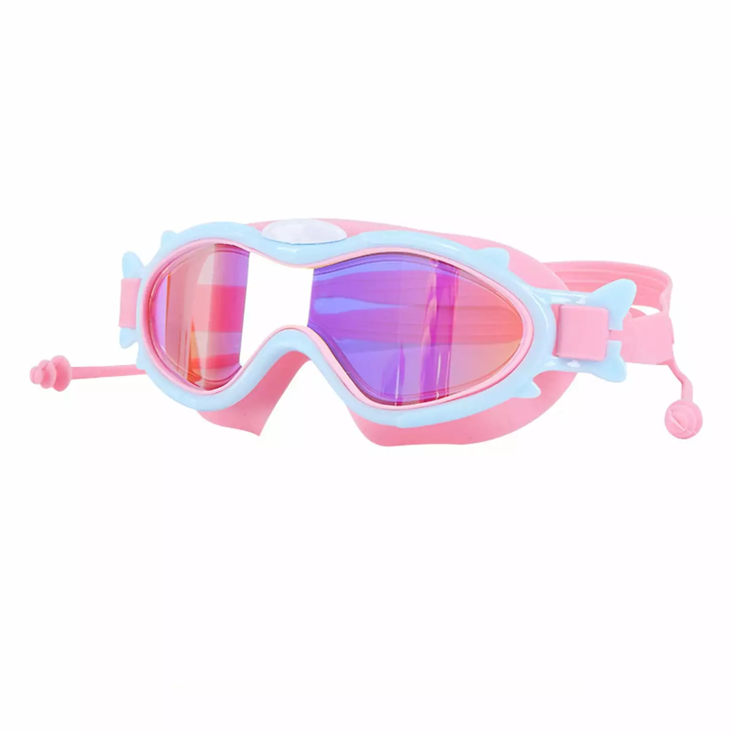 Y2Konexi Child Swim Goggles Wide Vision No Leaking Full Protection Anti-Fog UV Protection Age 3-15 - Pink