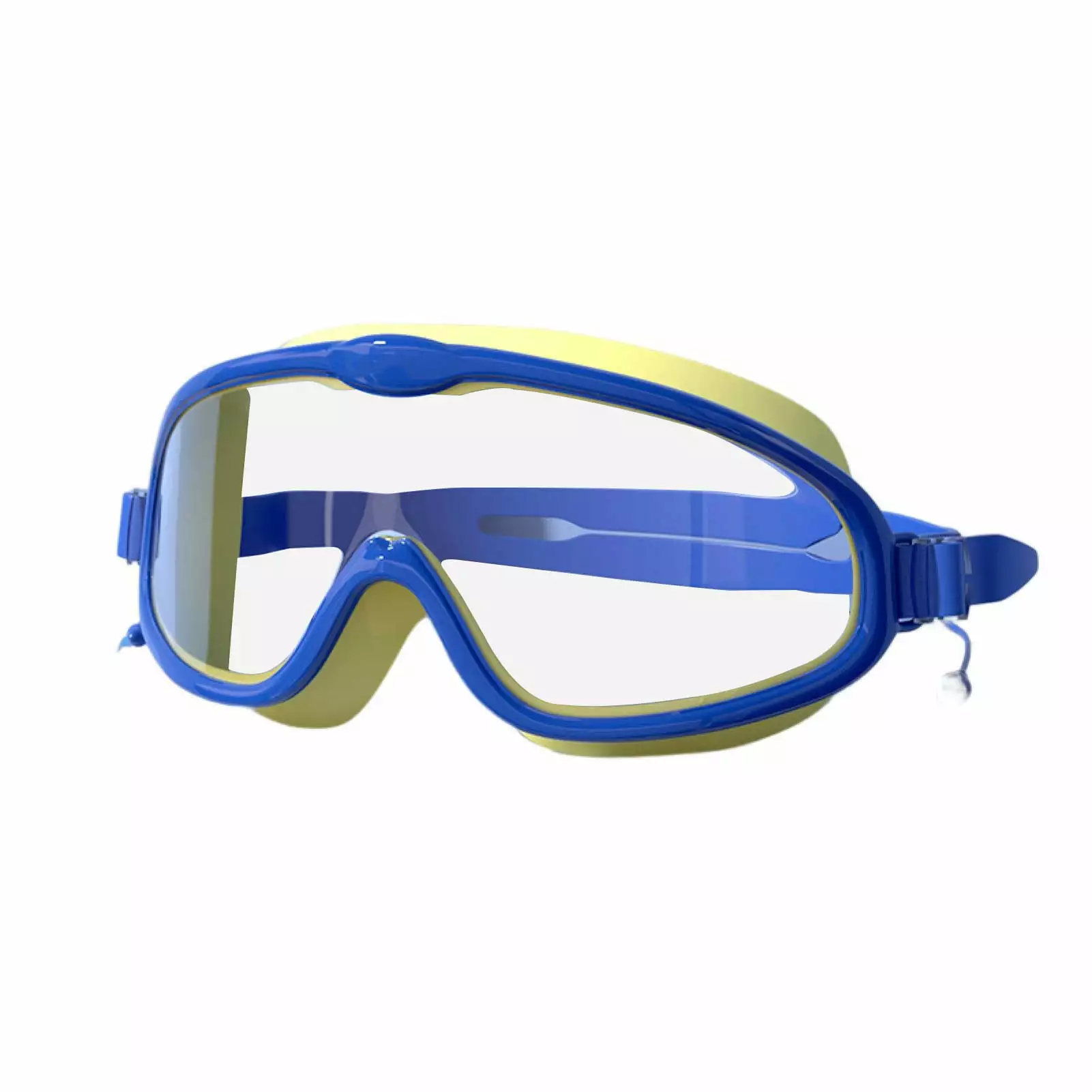 Chicmine Swimming Glasses Wide Vision Waterproof Ergonomics High Clarity Kids Summer Swim Leak-proof Goggles