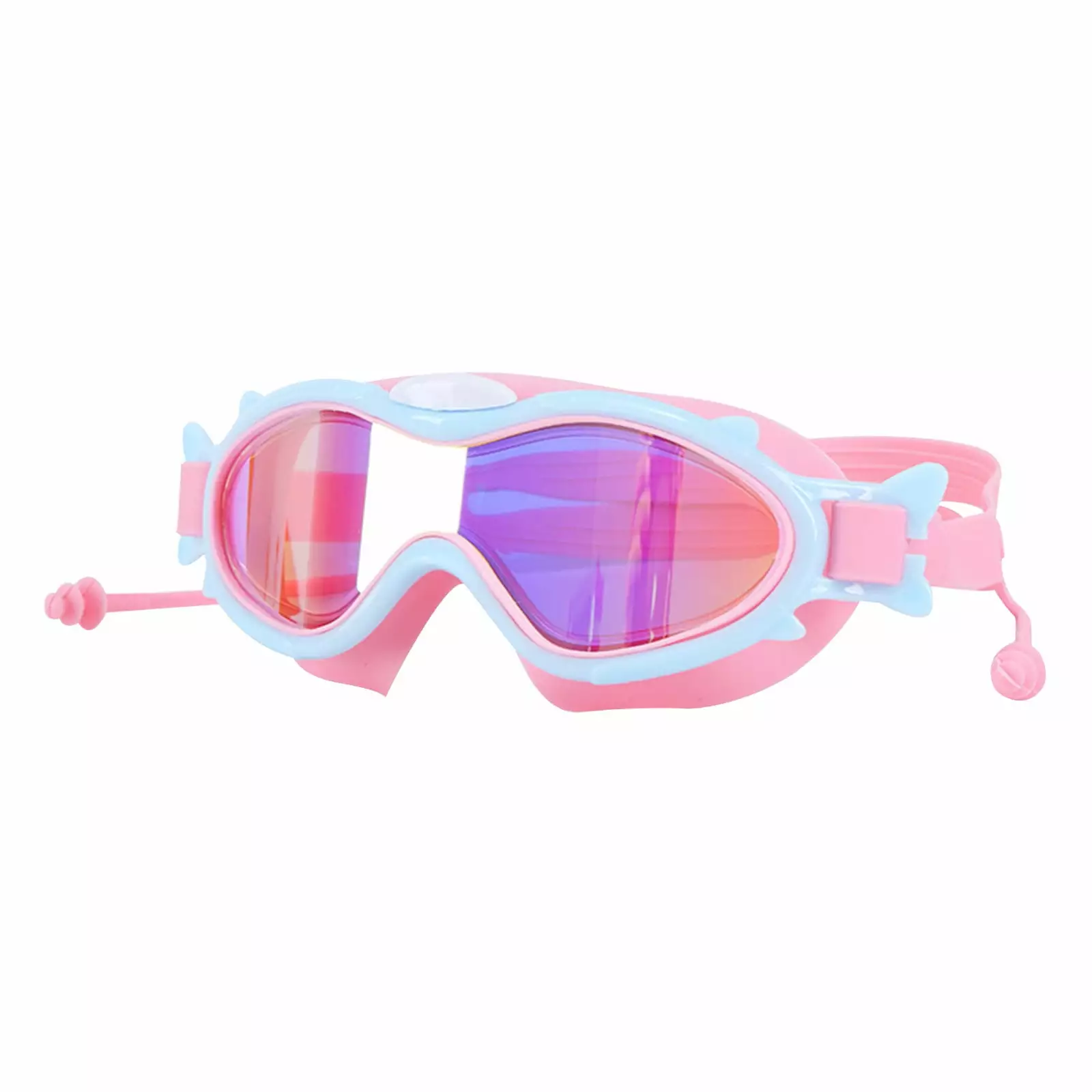 Kids Swim Goggles No Leaking Anti-Fog Waterproof Nose Cover Ages 3-15 Back to School Gift