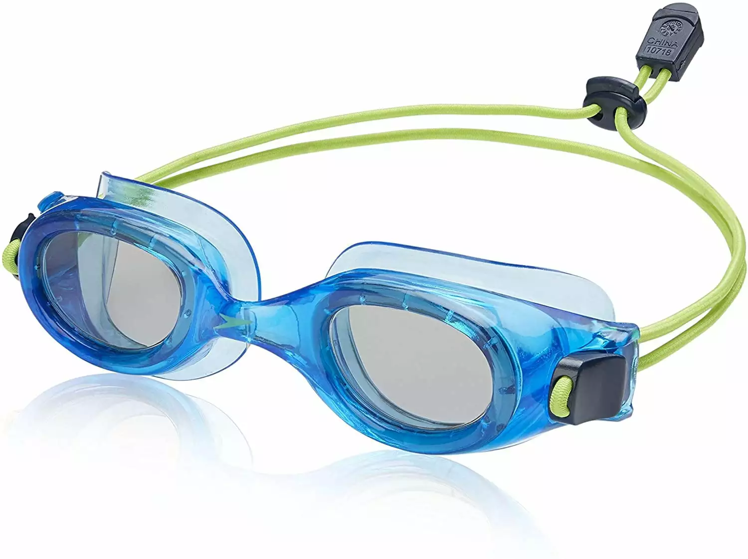 Speedo Jr. Hydrospex Bungee Goggle Peacoat Smoke Kids Swimming Goggles