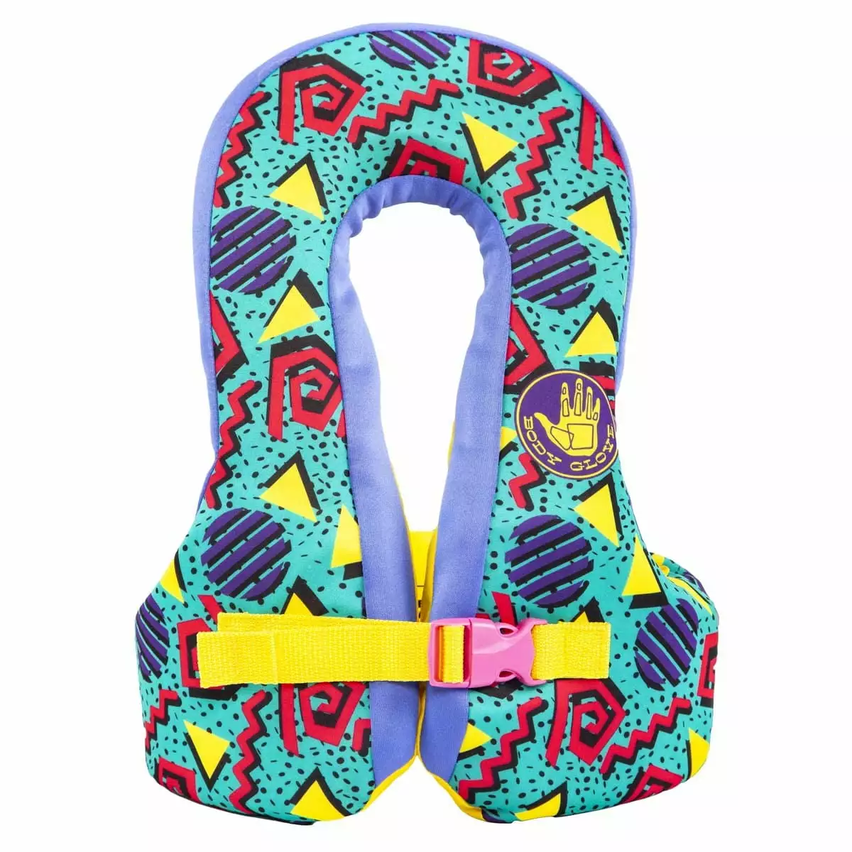 Body Glove Kids Paddle Pals Splash Swim Vest USCG PFD Swim Vest Children 33-55lbs Multi-Color One Size Unisex