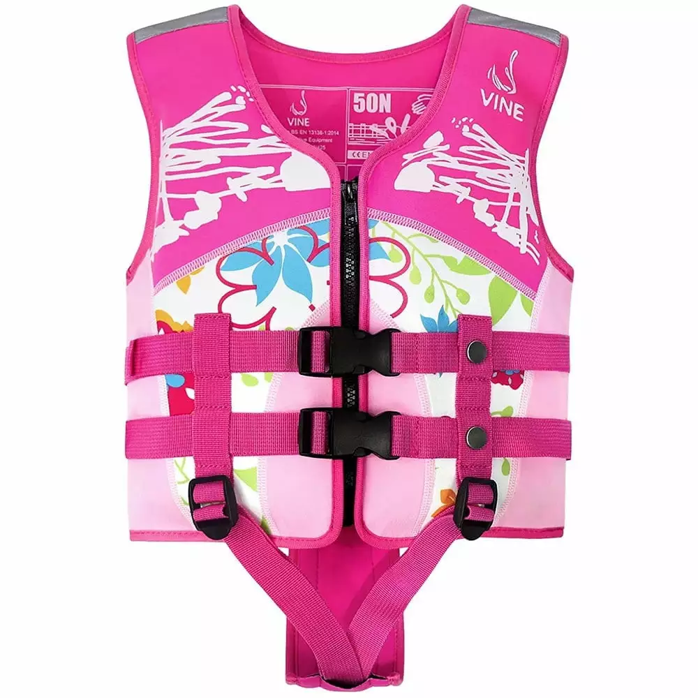 Gogokids Kids Swim Vest Flotation Life Jacket Bouyancy Swimwear Adjustable Harness L7
