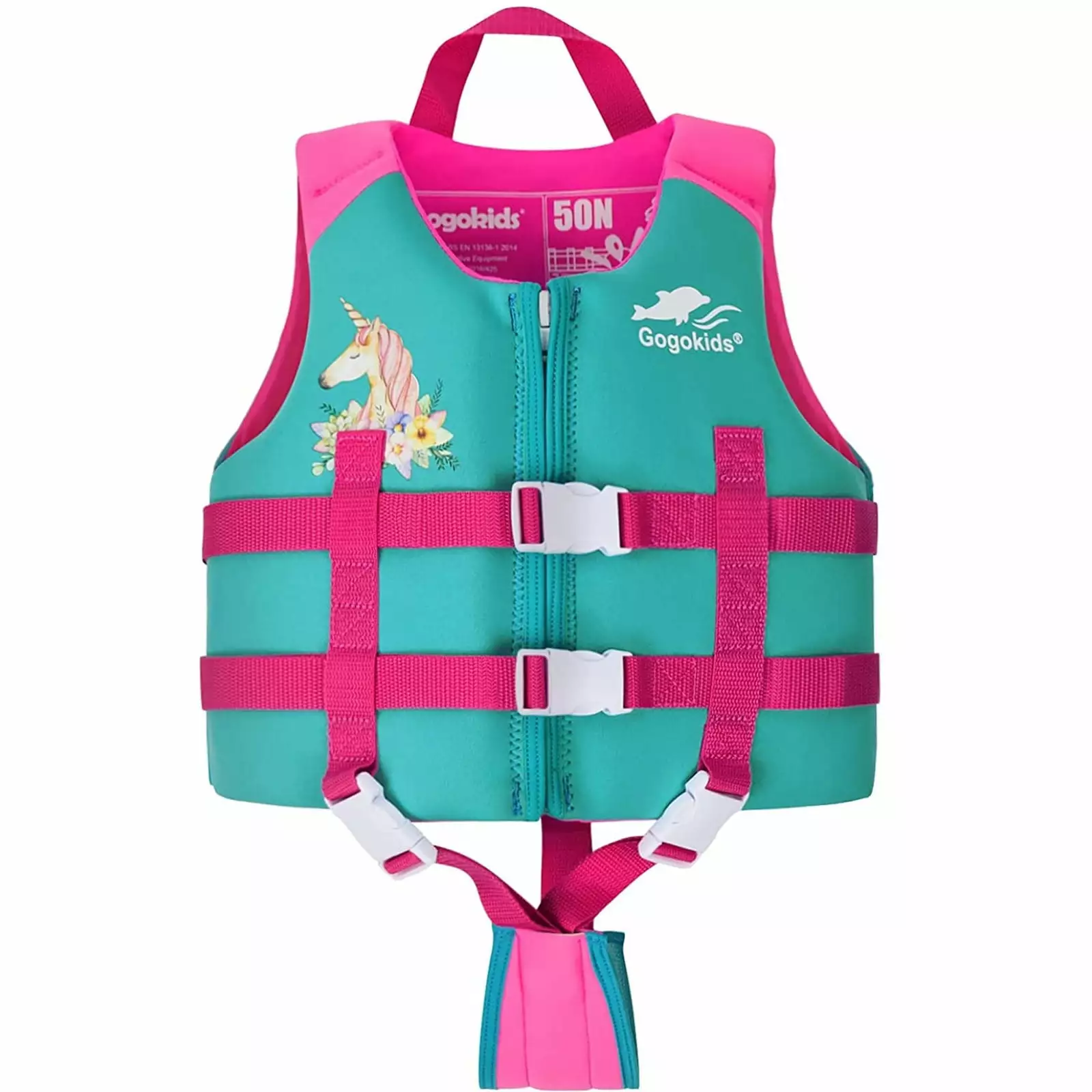 Gogokids Kids Swim Vest Life Jacket Float Suit Children Flotation Buoyancy Swimsuit Swimwear Swimming Learning Children Pi...