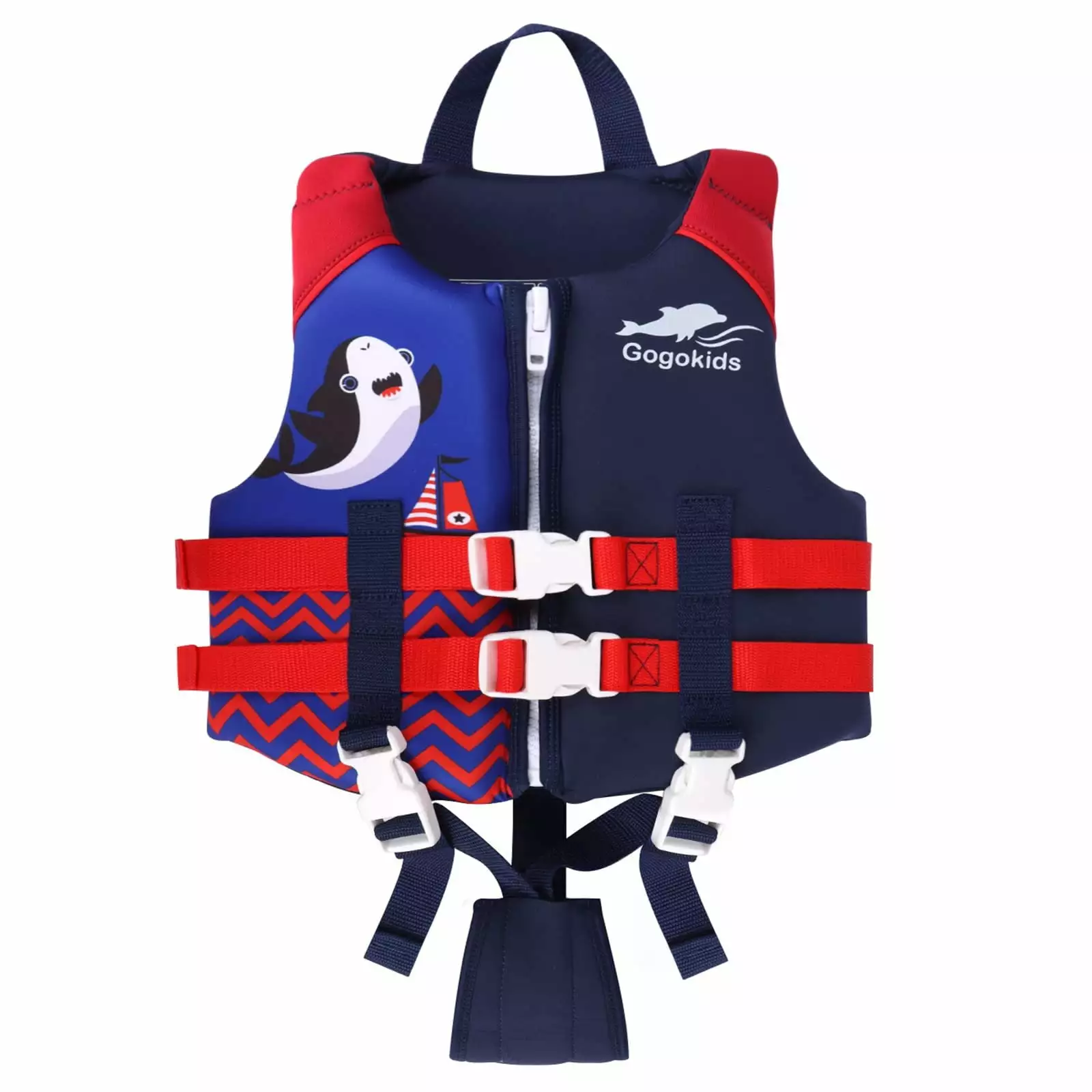 Gogokids Kids Swim Vest Toddler Life Jacket Flotation Buoyancy Swimsuit Adjustable Safety Strap Children 20-70Lbs Age 1-9 ...
