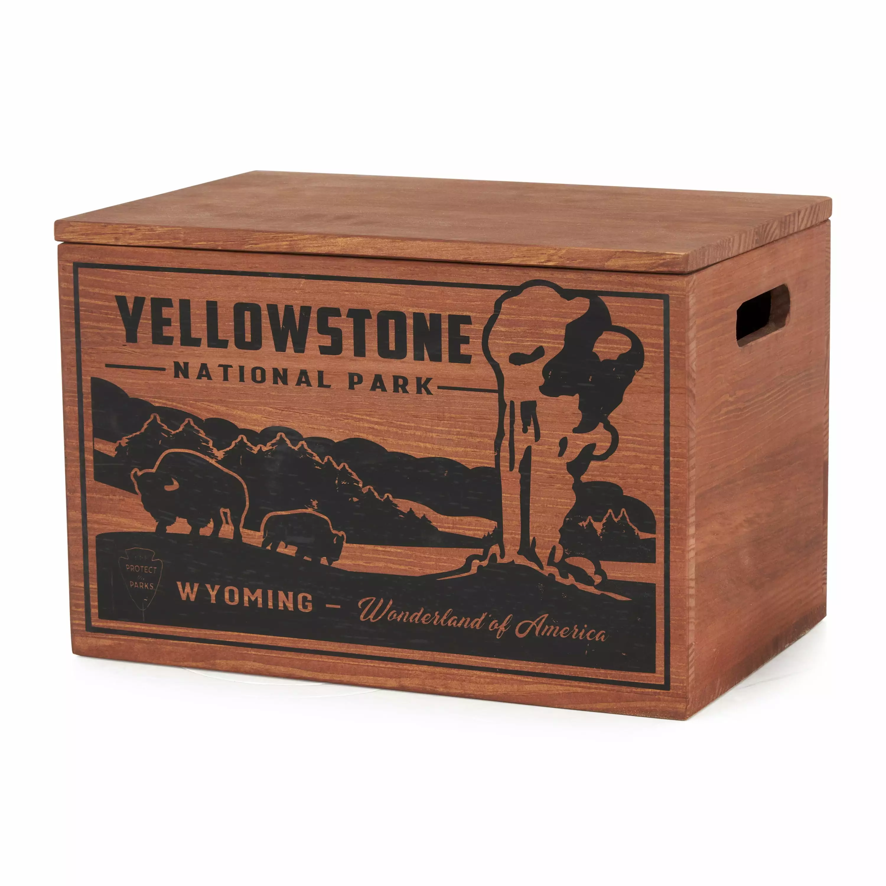 Open Box Better Wood Products Protect Parks Firestarter Crate Yellowstone
