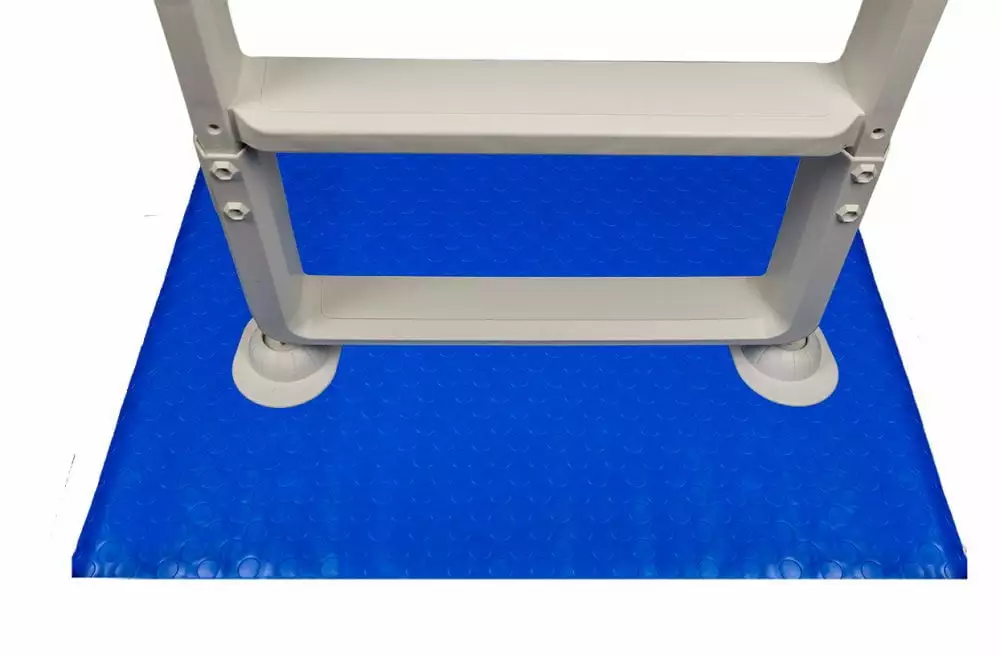 Aqua Select Blue Ladder Mat or Step Pad Swimming Pool Ladder or Stairs 9 x 36 24