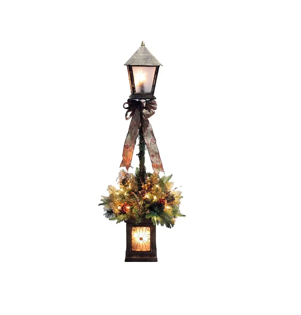 Santas Forest 27848 Lamp Post Internal Light Outdoor Decor