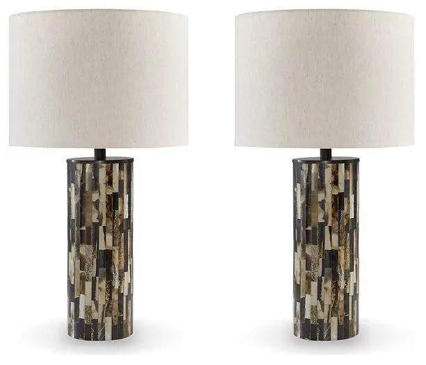 Ellford Lamp Set Bedside and Living Room Lighting