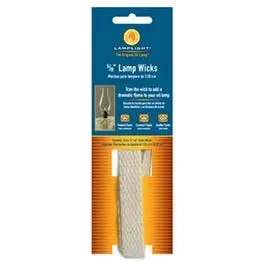 5/8 Inch Flat Replacement Wick Oil Lamps and Heaters Lamplight Farms