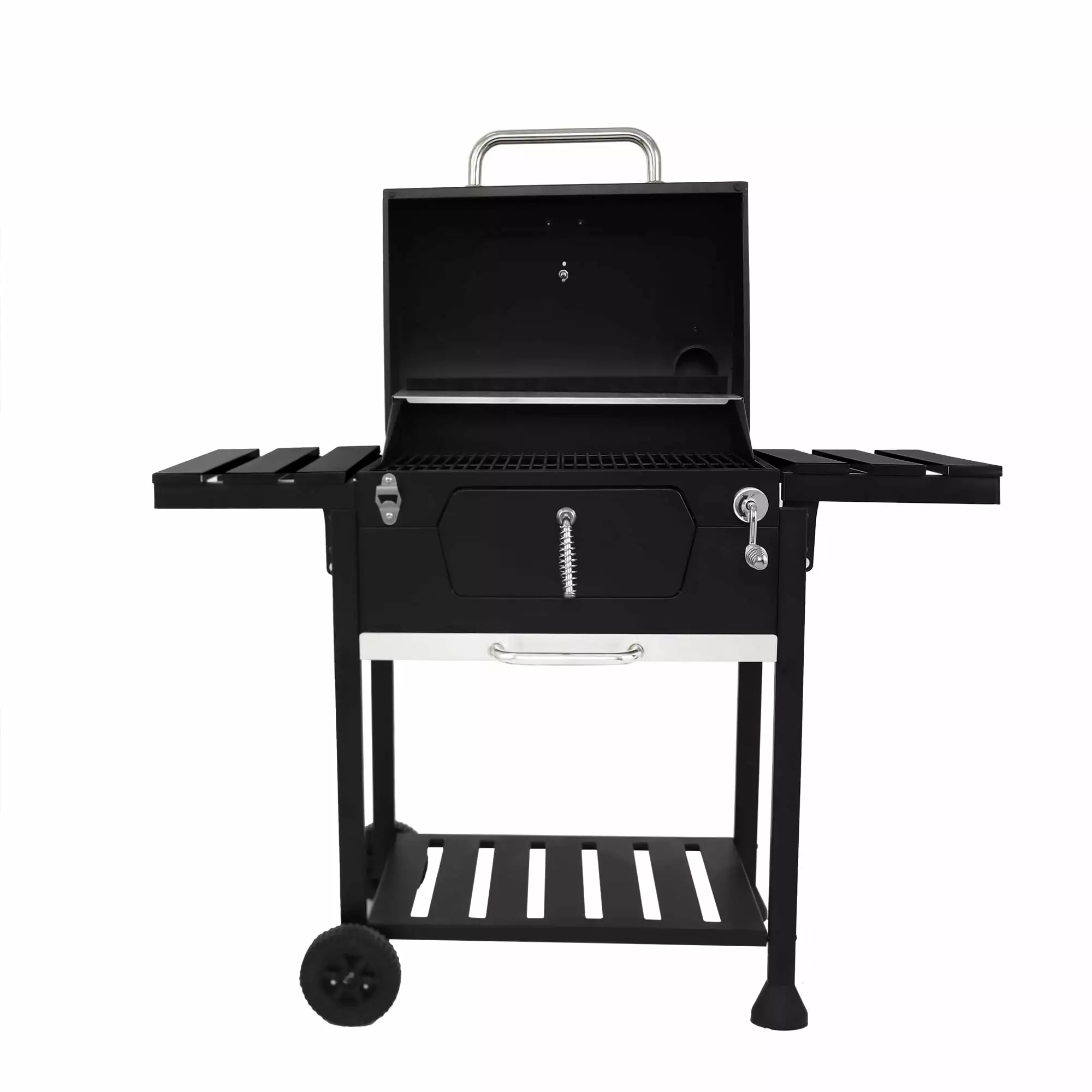 24-inch Charcoal BBQ Grill 474 Square Inches Cooking Surface Outdoor Picnic and Backyard Party KENID