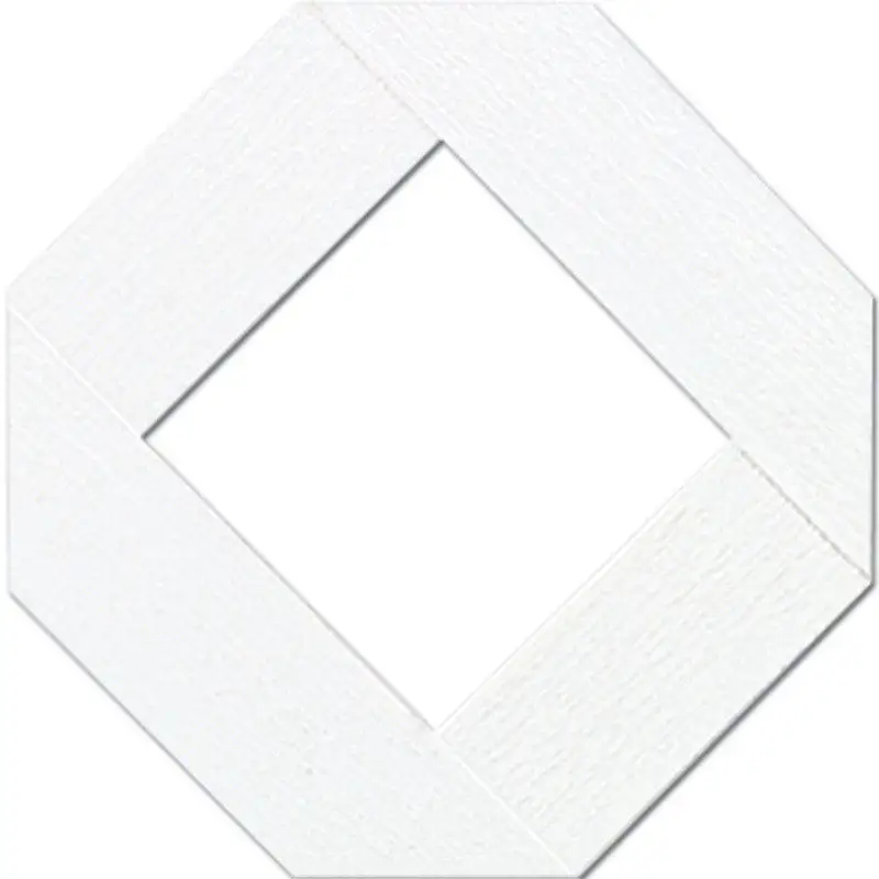 Grid Axcents 48 . W X 8 ft. L White Plastic Lattice Panel Outdoor Decor