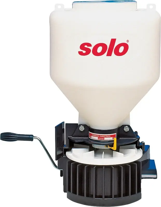 Solo 421-S Garden Spreader, 20 lb, Polyethylene Large Lawns