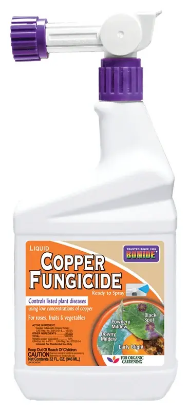 Bonide 814 Burnt orange Fungicide, Liquid, Acid, Blue, 1 qt