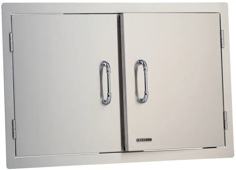Bull 33568 Double Walled Door, 33 L, 22 W, 2 H, Stainless Metal