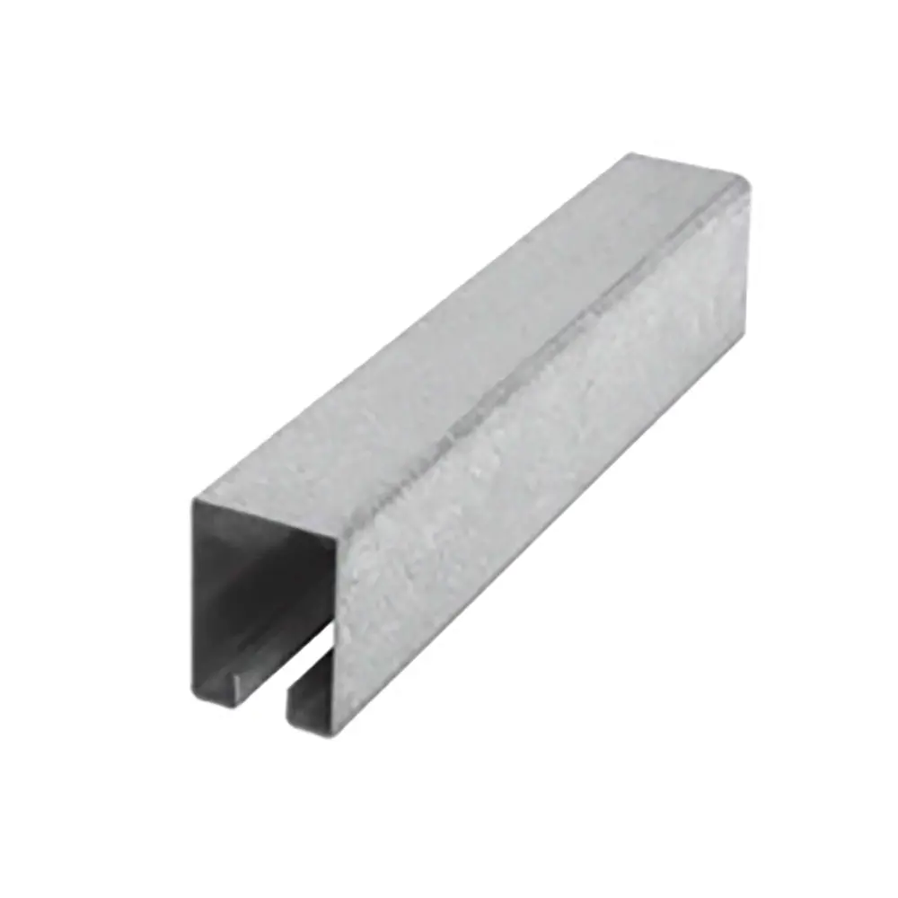 Standard Square Track Plain Galvanized Alloy, 10'