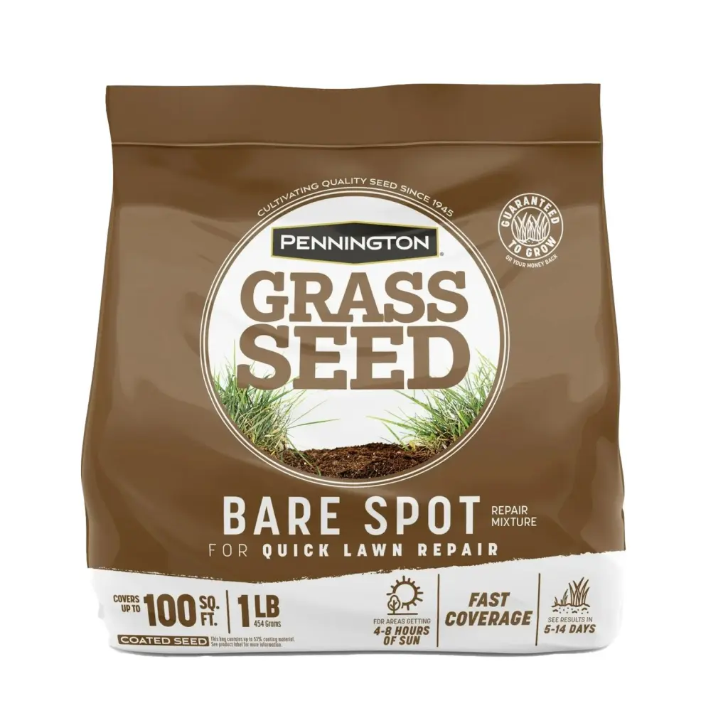 Pennington Bare Spot Grass Seed Mix 1 lb Fast Growing Lawn Repair