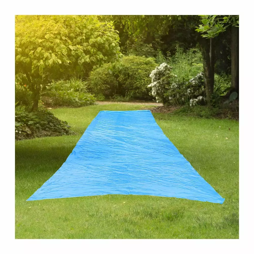 Resilia XL 20' x 6' Super Slip Lawn Waterslide Hold Steady Stakes Kids and Adults Extreme