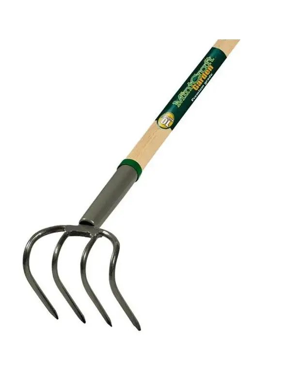 Rugg B10 Deluxe Bamboo Rake 36 Inch Handle - Premium Lawn & Garden Tool