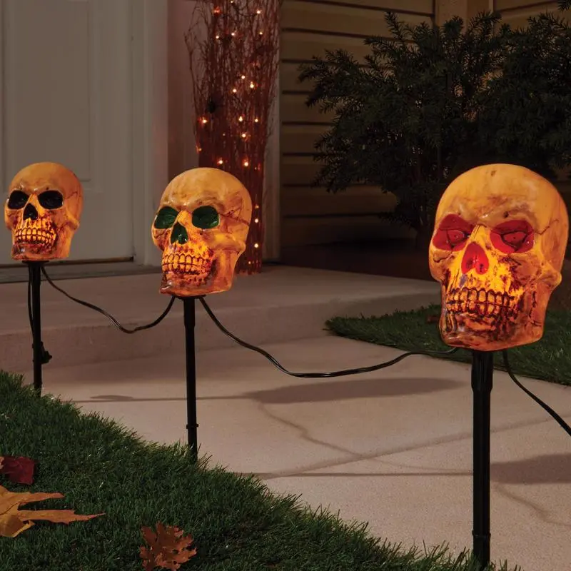 Celebrations Platinum LED Green Light Burst 32 Inch Outdoor Yard Decor