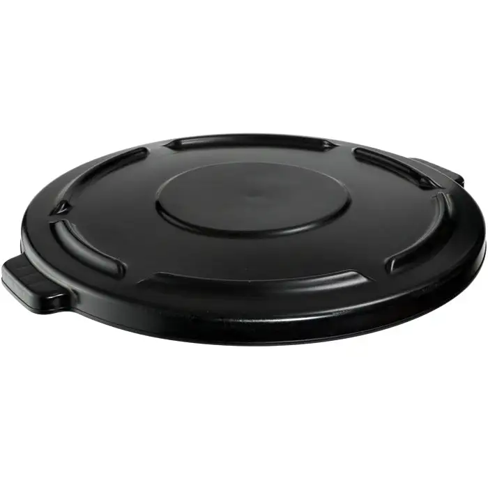 Rubbermaid Commercial 2645-60-BLA 44 Gallon Lid Round Brute Trash Cans