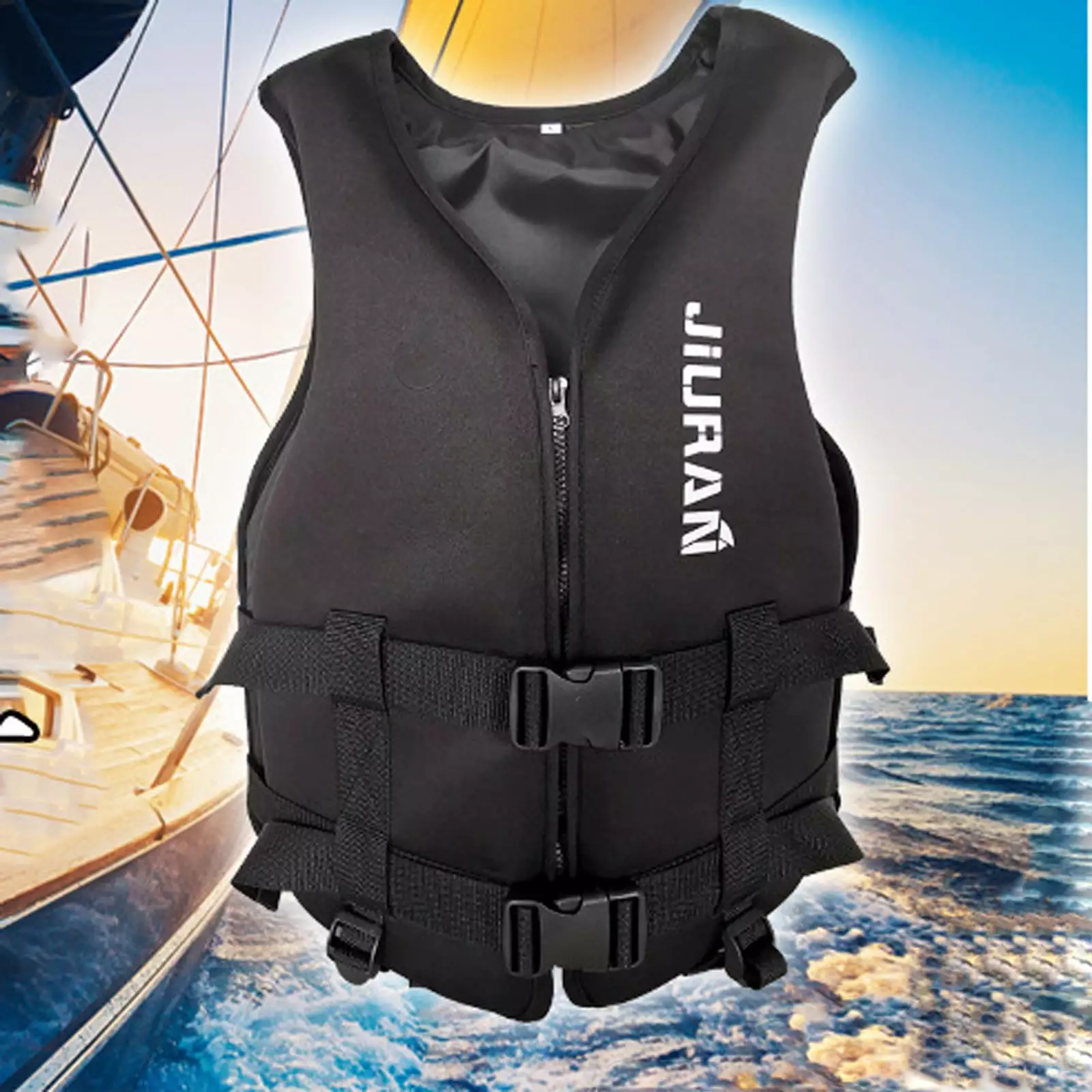 Homchy Summer Life Jacket Children and Adults Light Buoy Life Vest