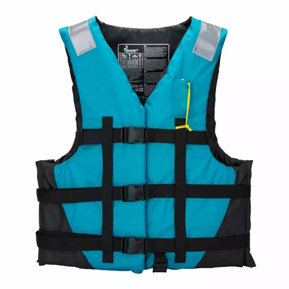 TureClos Adult Vest Portable High Buoyancy Reflective Professional Life Jacket Vest L