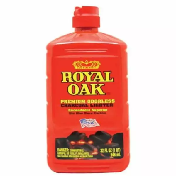 2Pc Royal Oak 32 oz Charcoal Lighter Fluid Grilling