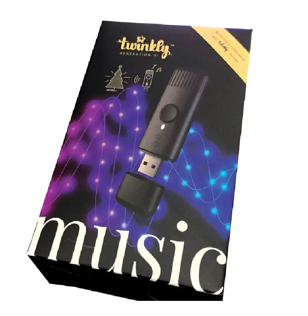 Holiday Bright Lights R210CURTWP Twinkly LED Christmas Lights Curtain String Lights