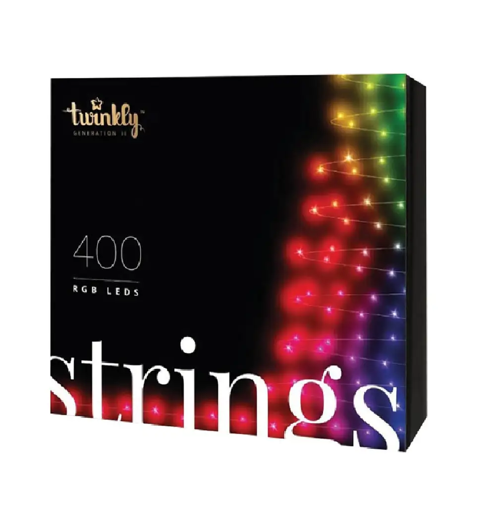 Holiday Bright Lights R60DOTWP Twinkly LED Christmas Lights Outdoor String Lights
