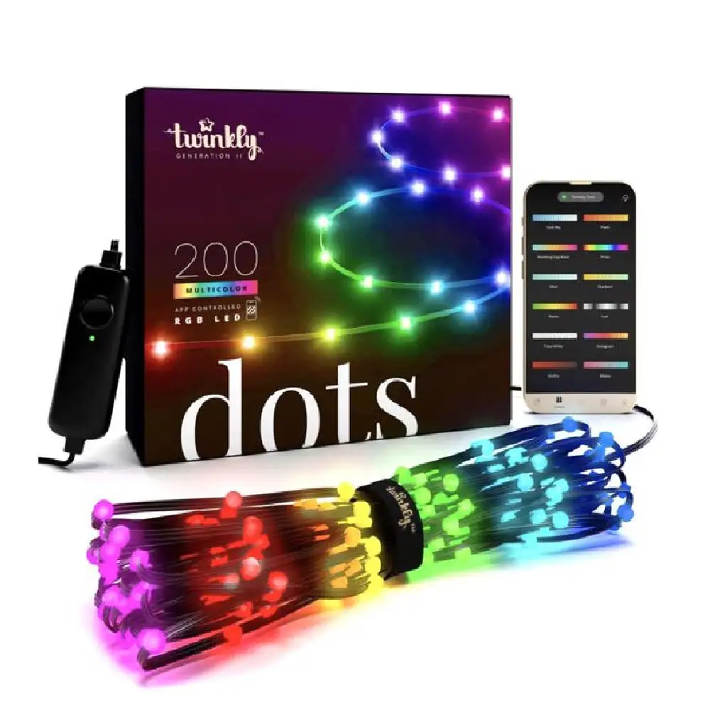 Santas Forest 24980 Christmas String Lights Multi-Color Holiday Lighting