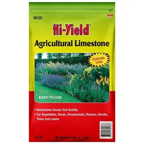 Hi-Yield Agricultural Lime 6 lb Soil Amendment pH Balance