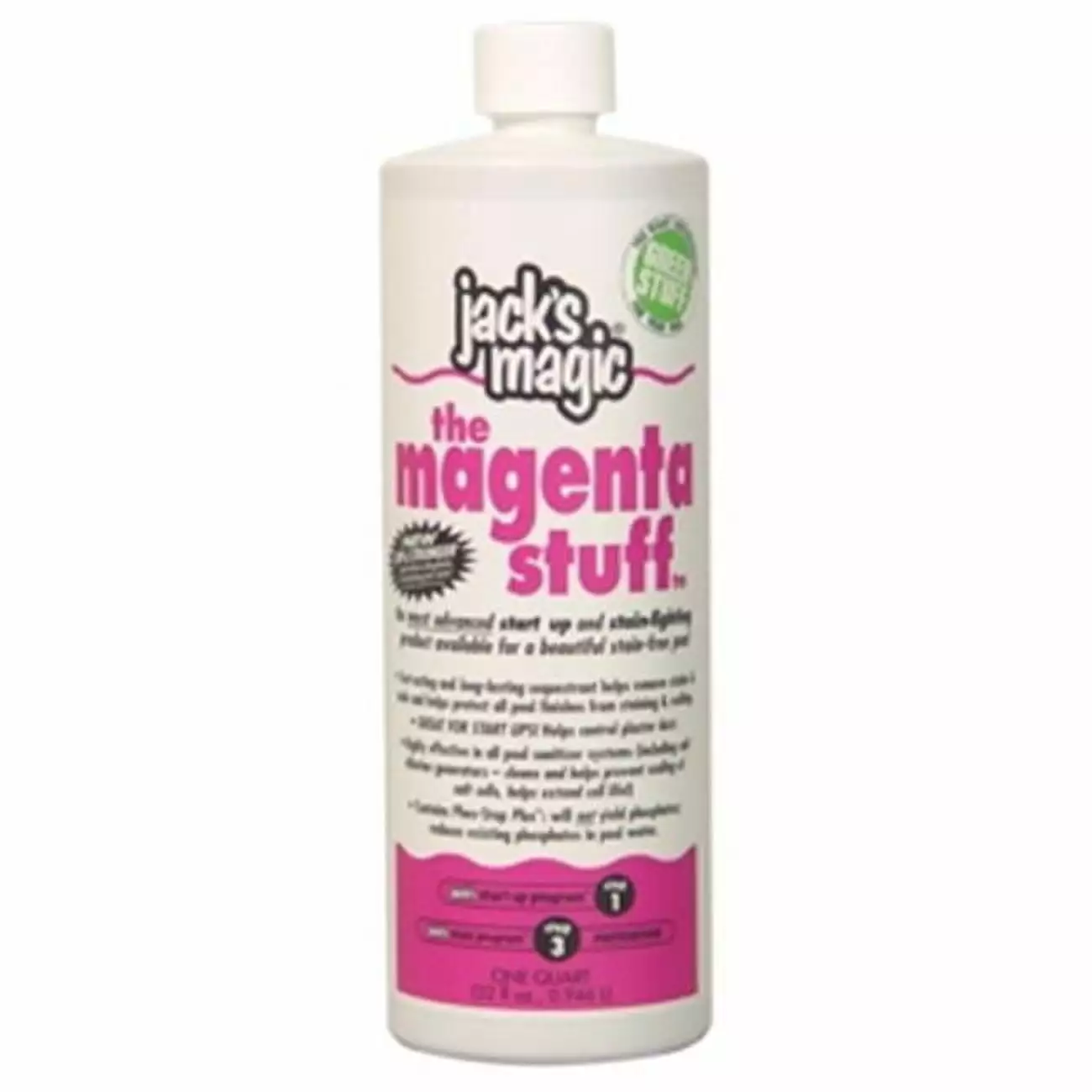 Jack's Magic Magenta Stuff Pool Cleaner 32 oz Sparkling Pools 12
