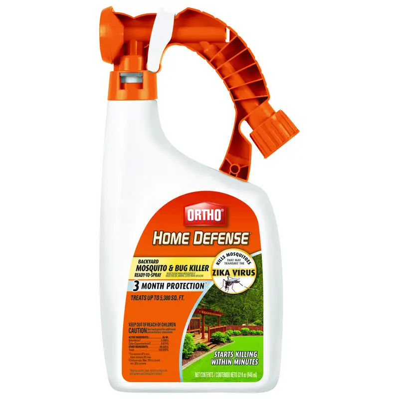 Ortho Home Defense Liquid Concentrate Insect Killer 32 oz Pack 6 - Long Lasting Pest Control