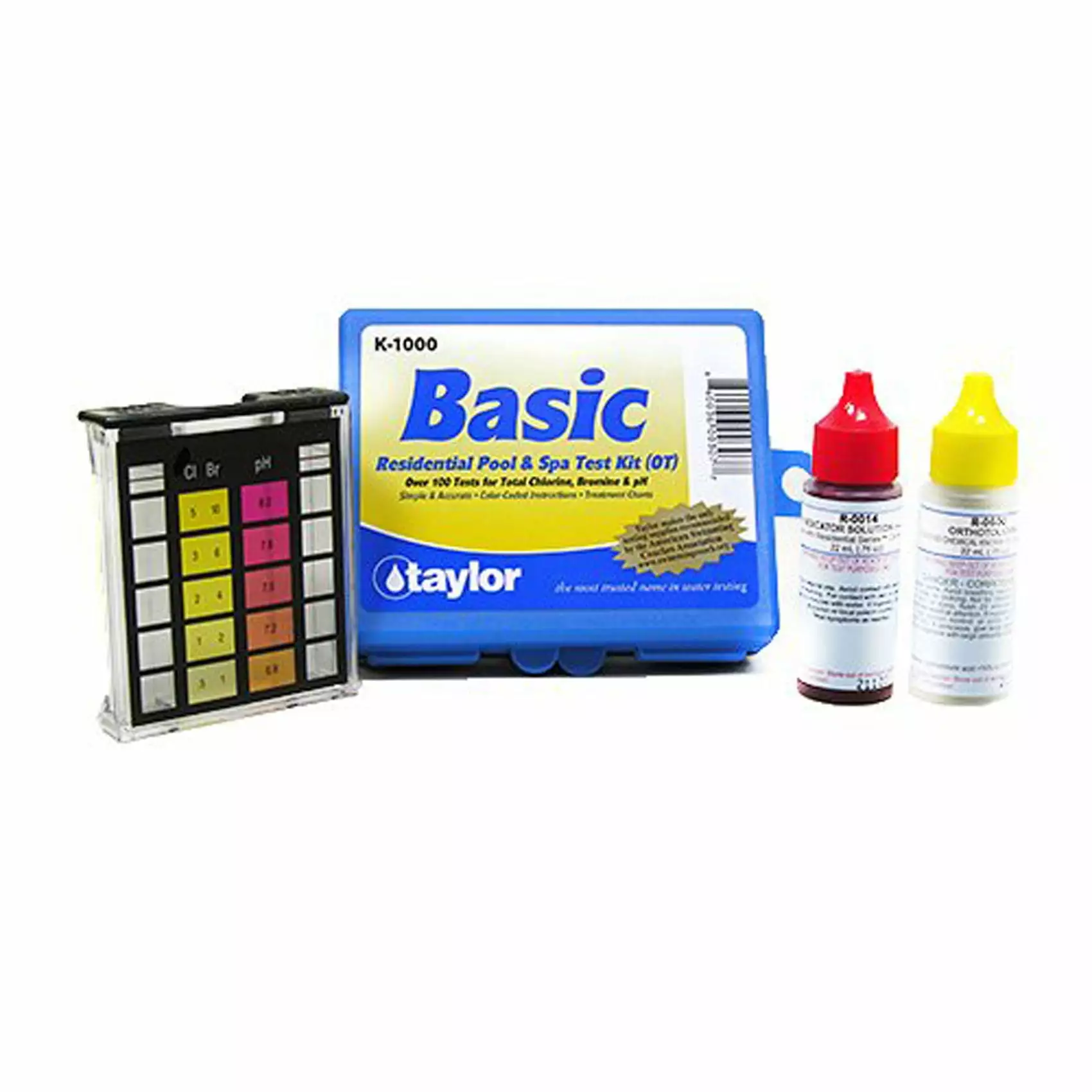 Taylor K-1000 Basic Residential OT DPD Swimming Pool and Spa Test Kit