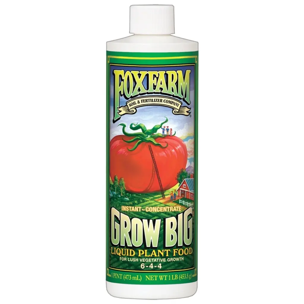 FoxFarm Grow Big Liquid Plant Food 1 pt Vegetative Growth